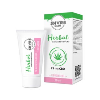 Herbal toothpaste with CBD
